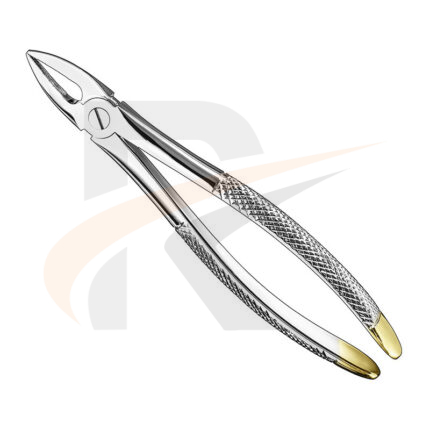 Extracting forceps, engl.