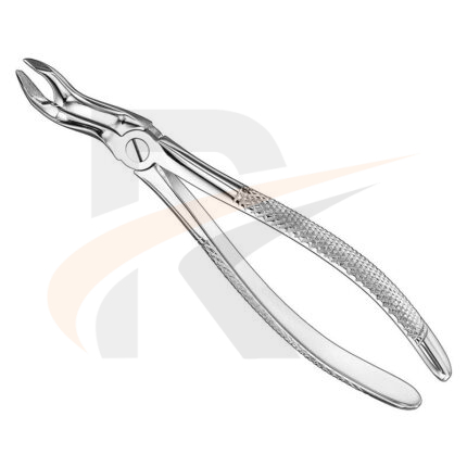 Extracting forceps, engl.