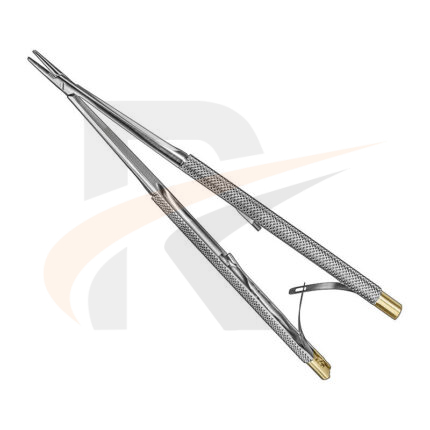 CASTROVIEJO, micro needle holder