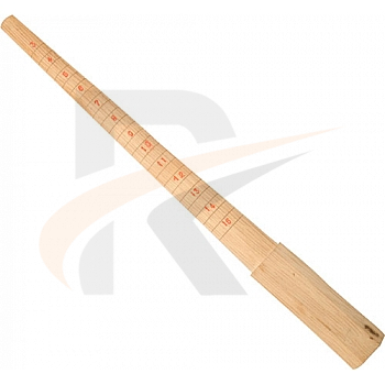 RING SIZING STICK WOODEN